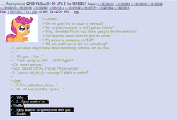 Size: 686x467 | Tagged: safe, scootaloo, g4, /mlp/, 4chan, 4chan screencap, feels, greentext, rejection, rejection is magic, sad, text