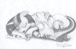 Size: 1280x818 | Tagged: safe, artist:millenniumf, twilight sparkle, g4, adult foal, diaper, drool, female, monochrome, non-baby in diaper, pacifier, pillow, poofy diaper, sleeping, solo