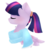 Size: 1024x1024 | Tagged: safe, artist:grandifloru, twilight sparkle, alicorn, pony, g4, clothes, female, mare, scarf, simple background, solo, transparent background, twilight sparkle (alicorn)