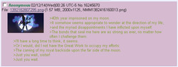 Size: 615x234 | Tagged: safe, nightmare moon, g4, /mlp/, 4chan, 4chan screencap, greentext, text, where are they now