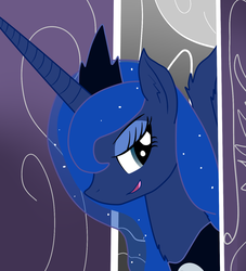 Size: 1307x1439 | Tagged: dead source, safe, artist:dazed-and-wandering, princess luna, alicorn, pony, g4, female, solo