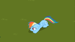 Size: 1366x768 | Tagged: safe, screencap, rainbow dash, g4, the mysterious mare do well, female, solo