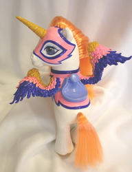 Size: 922x1200 | Tagged: safe, artist:sammytvr, pony, g3, customized toy, irl, photo, ponified, she-ra and the princesses of power, solo, swift wind