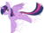 Size: 2048x1536 | Tagged: safe, artist:toxickittycat, twilight sparkle, alicorn, pony, g4, female, simple background, solo, transparent background, twilight sparkle (alicorn)