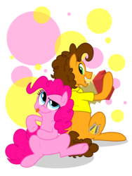 Size: 2448x3264 | Tagged: safe, artist:fillyblue, cheese sandwich, pinkie pie, g4, accordion, female, male, musical instrument, ship:cheesepie, shipping, straight