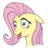 Size: 439x458 | Tagged: safe, artist:ridleywolf, fluttershy, bats!, g4, my little pony: friendship is magic, flutterbat, solo, transformation