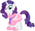 Size: 6865x6000 | Tagged: safe, artist:bobsicle0, rarity, pony, unicorn, g4, absurd resolution, bathrobe, clothes, female, mare, simple background, slippers, solo, transparent background, vector