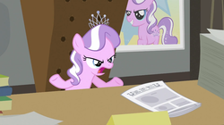 Size: 994x558 | Tagged: safe, screencap, diamond tiara, g4, ponyville confidential, angry, female, solo