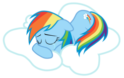 Size: 1280x806 | Tagged: safe, artist:jennieoo, rainbow dash, g4, cloud, crying, female, show accurate, simple background, solo, transparent background, vector