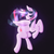 Size: 1500x1500 | Tagged: safe, artist:smokedpone, twilight sparkle, alicorn, pony, g4, female, mare, solo, twilight sparkle (alicorn)