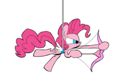 Size: 1280x853 | Tagged: safe, artist:joeywaggoner, pinkie pie, g4, blue eyes, cupid, female, solo