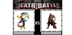 Size: 1240x612 | Tagged: safe, discord, asura, g4, asura's wrath, death battle