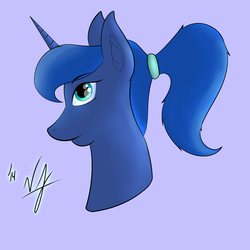 Size: 1500x1500 | Tagged: safe, artist:mythicaljazz, princess luna, g4, female, solo