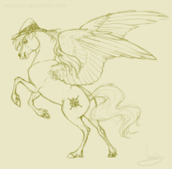 Size: 899x885 | Tagged: safe, artist:vanycat, daring do, g4, female, monochrome, realistic, solo