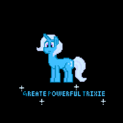 Size: 480x480 | Tagged: safe, artist:cyl4s, trixie, pony, unicorn, g4, female, mare, pixel art, solo