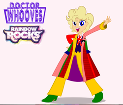 Size: 646x552 | Tagged: safe, doctor whooves, time turner, equestria girls, g4, my little pony equestria girls: rainbow rocks, boots, brooch, clothes, colin baker, cravat, doctor who, equestria girls-ified, frock coat, jewelry, lapel pin, male, pants, shirt, shoes, sixth doctor, solo, the doctor, the explosion in a rainbow factory, waistcoat