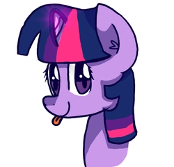 Size: 678x651 | Tagged: safe, artist:grape-qt, twilight sparkle, g4, female, solo