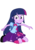 Size: 744x1052 | Tagged: safe, artist:givralix, twilight sparkle, alicorn, equestria girls, g4, my little pony equestria girls, backpack, boots, clothes, female, pleated skirt, puffy sleeves, shirt, shoes, simple background, skirt, solo, spread arms, svg, teenager, transparent background, twilight sparkle (alicorn), vector