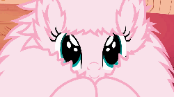 Size: 854x480 | Tagged: safe, artist:mixermike622, oc, oc only, oc:fluffle puff, pony, g4, animated, clapping, cute, flufflebetes, ocbetes, smiling, solo