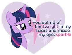 Size: 7144x5456 | Tagged: safe, artist:jennieoo, twilight sparkle, g4, absurd resolution, cutie mark, female, heart, hearts and hooves day, show accurate, simple background, solo, transparent background, valentine, valentine's day, vector