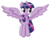 Size: 1200x900 | Tagged: safe, artist:diamondponyforever, twilight sparkle, alicorn, pony, g4, female, mare, simple background, solo, transparent background, twilight sparkle (alicorn), vector