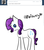 Size: 680x780 | Tagged: safe, artist:moonblizzard, rarity, g4, ask, female, rarity answers, solo, tumblr