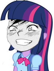 Size: 1024x1334 | Tagged: safe, twilight sparkle, equestria girls, g4, draw on me, exploitable, exploitable meme, face swap, female, mega milk, meme, solo, titty monster meme