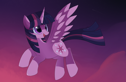 Size: 1600x1051 | Tagged: safe, artist:sunomii, twilight sparkle, alicorn, pony, g4, female, mare, solo, twilight sparkle (alicorn)