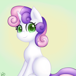 Size: 2000x2000 | Tagged: safe, artist:clickworks, sweetie belle, g4, female, solo