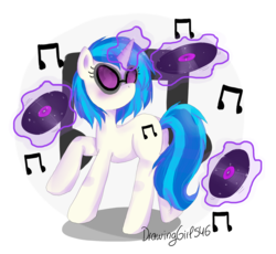 Size: 1900x1750 | Tagged: safe, artist:drawing-heart, dj pon-3, vinyl scratch, g4, female, solo