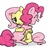 Size: 620x600 | Tagged: safe, artist:spicyhamsandwich, fluttershy, pinkie pie, g4, female, hug, lesbian, ship:flutterpie