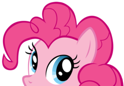 Size: 600x416 | Tagged: safe, artist:pixelkitties, pinkie pie, filli vanilli, g4, female, simple background, solo, transparent background, vector