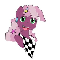 Size: 700x700 | Tagged: artist needed, safe, cheerilee, earth pony, anthro, g4, 80s, 80s cheerilee, female, solo