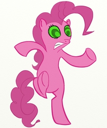 Size: 640x764 | Tagged: artist needed, safe, pinkie pie, earth pony, pony, g4, bipedal, dancing, female, hypnosis, hypnotized, solo