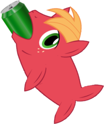 Size: 606x726 | Tagged: safe, big macintosh, filli vanilli, g4, my little pony: friendship is magic, big mac's big mouth, big mackerel, can, exploitable meme, male, meme, simple background, solo, species swap, transparent background