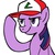 Size: 945x945 | Tagged: safe, artist:megasweet, twilight sparkle, g4, ash ketchum, baseball cap, cosplay, crossover, female, hat, pokémon, solo