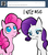 Size: 680x780 | Tagged: safe, artist:moonblizzard, pinkie pie, rarity, g4, ask, rarity answers, tumblr