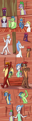 Size: 1280x4864 | Tagged: safe, artist:fuzebox, spike, oc, oc:barius, oc:kitoith, oc:magma, oc:mangle, oc:sharp, oc:snort, dragon, g4, comic, male, spike's journey, teenaged dragon, tumblr