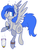 Size: 556x729 | Tagged: safe, artist:dr-idiot, oc, oc only, oc:sapphire sights, pegasus, pony, bomb, piercing, solo