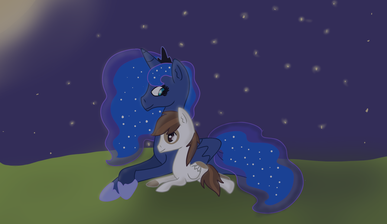 553784 Safe Artist Creeperoxx Pipsqueak Princess Luna G4 Female