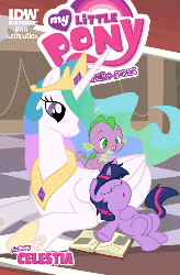 Size: 328x500 | Tagged: safe, artist:alanquest, idw, princess celestia, spike, twilight sparkle, alicorn, dragon, pony, unicorn, g4, alanquest is trying to murder us, animated, baby spike, blinking, book, cute, cutelestia, daaaaaaaaaaaw, eyes closed, female, filly, filly twilight sparkle, hnnng, male, mare, momlestia, on back, prone, sleeping, smiling, snoring, spikabetes, spikelove, twiabetes, weapons-grade cute, younger