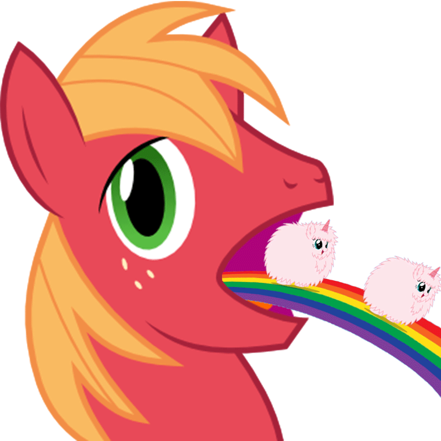 554045 safe, big macintosh, oc, ocfluffle puff, earth pony, pony