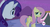 Size: 1150x610 | Tagged: safe, screencap, fluttershy, rarity, filli vanilli, g4, my little pony: friendship is magic, hub logo, meme, youtube caption