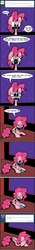 Size: 1280x9064 | Tagged: safe, artist:joeywaggoner, pinkie pie, earth pony, pony, the clone that got away, g4, too many pinkie pies, comic, crying, diane, moustache, pie incognito, pinkie clone debate, sad, thumbnail is a stick