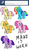 Size: 680x1180 | Tagged: safe, artist:moonblizzard, color edit, applejack, fluttershy, pinkie pie, rainbow dash, rarity, twilight sparkle, g4, ask, mane six, palette swap, rarity answers, recolor, tumblr