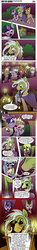 Size: 1024x6919 | Tagged: safe, artist:cybertoaster, doctor whooves, star swirl the bearded, time turner, twilight sparkle, earth pony, pony, unicorn, comic:the shattered stone, g4, comic, crossover, doctor who, tardis, the doctor, time travel