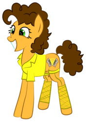 Size: 345x487 | Tagged: safe, artist:dennismennis13, cheese sandwich, pinkie pie, earth pony, pony, g4, pinkie pride, clothes, female, grilled cheese (r63), mare, rule 63, simple background, solo, stockings, transparent background