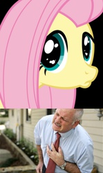 Size: 1494x2502 | Tagged: safe, fluttershy, filli vanilli, g4, cute, heart attack, shyabetes