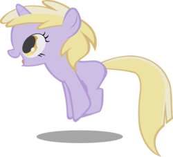 Size: 684x621 | Tagged: safe, artist:leapingriver, dinky hooves, g4, winter wrap up, bouncing, cute, dinkabetes, female, filly, happy, jumping, open mouth, simple background, smiling, solo, transparent background, vector