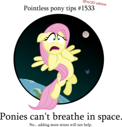Size: 3803x3951 | Tagged: dead source, safe, artist:jittery-the-dragon, fluttershy, pegasus, pony, g4, asphyxiation, female, floppy ears, kerbal space program, planet, pointless pony tips, satellite, simple background, solar battery, solo, space, transparent background, wide eyes